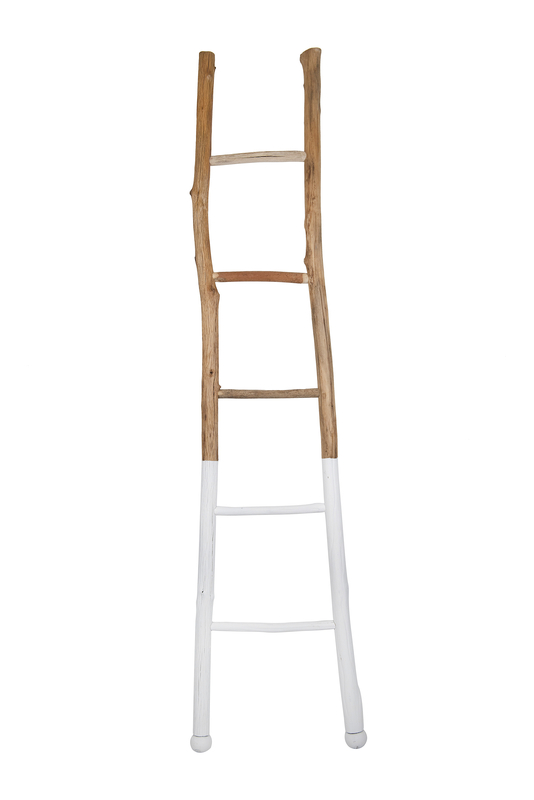 72.5'' Tall Solid Wood Blanket Ladder