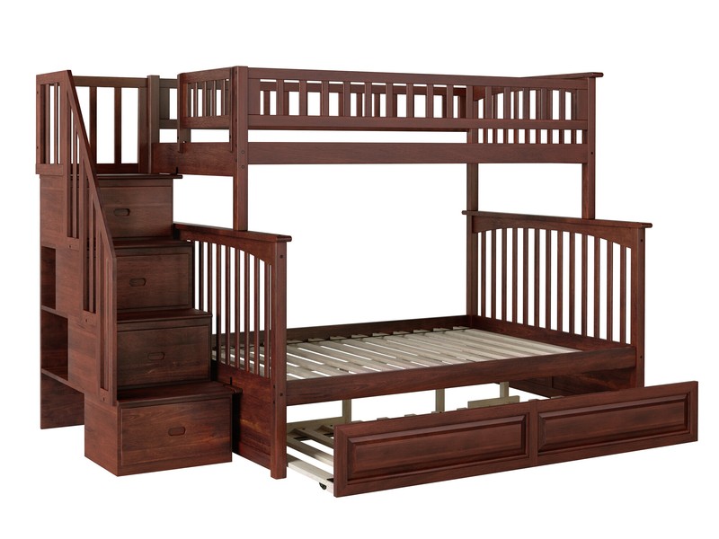 Abel 4 Drawer Solid Wood Standard Bunk Bed by Harriet Bee