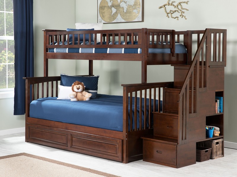 Abel 4 Drawer Solid Wood Standard Bunk Bed by Harriet Bee