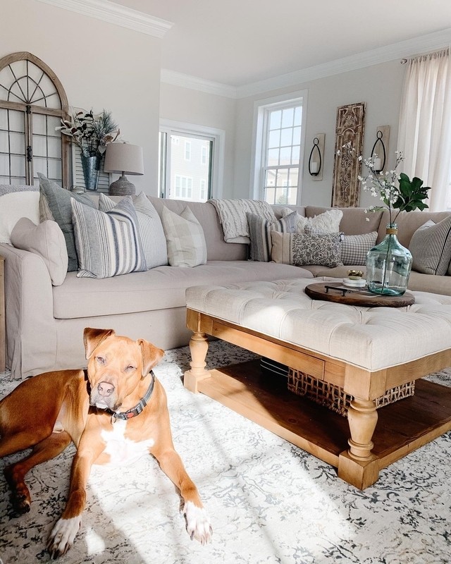 Abston 38'' Wide Tufted Square Cocktail Ottoman with Storage