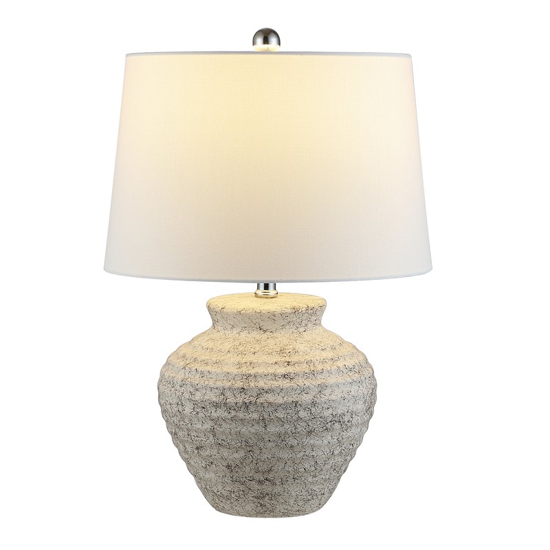Adstock 22.5" Light Gray Table Lamp
