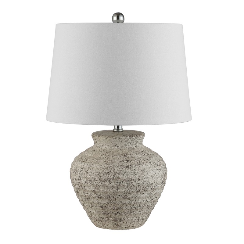 Adstock 22.5" Light Gray Table Lamp