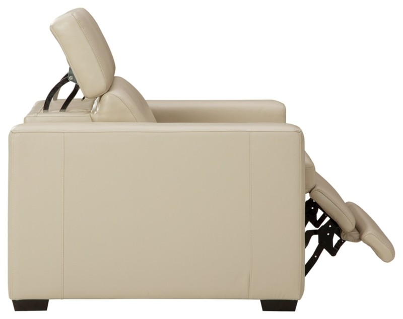 Ahuvah 49.25'' Wide Vegan Leather Power Zero Gravity Recliner