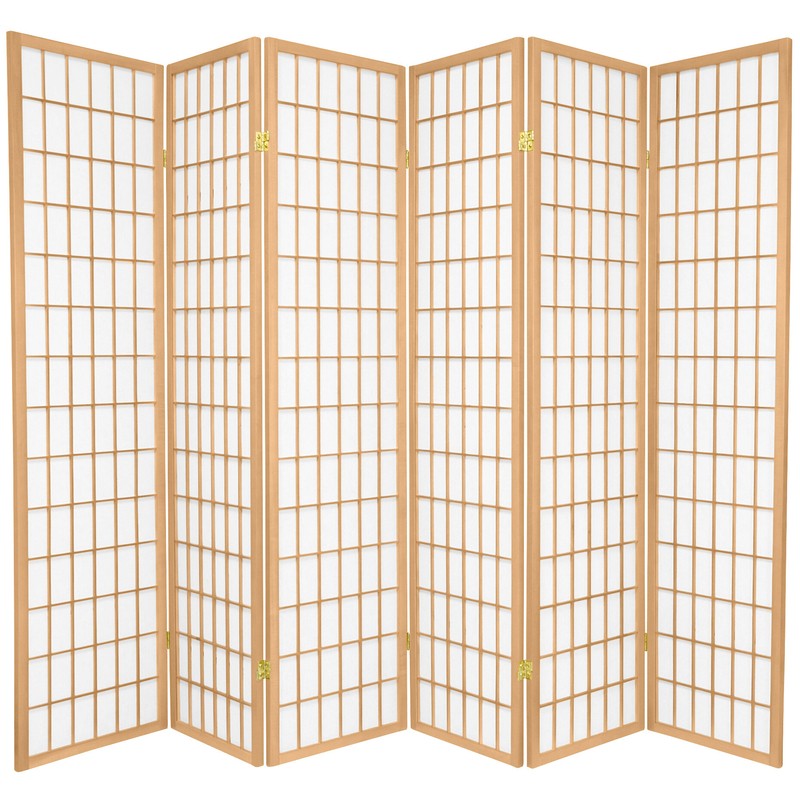 Alex 102'' W 6 - Panel Folding Room Divider