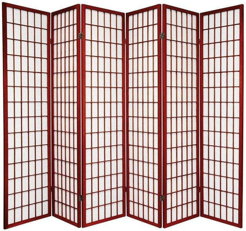 Alex 102'' W 6 - Panel Folding Room Divider