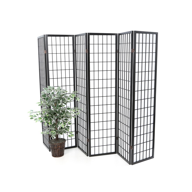 Alex 102'' W 6 - Panel Folding Room Divider
