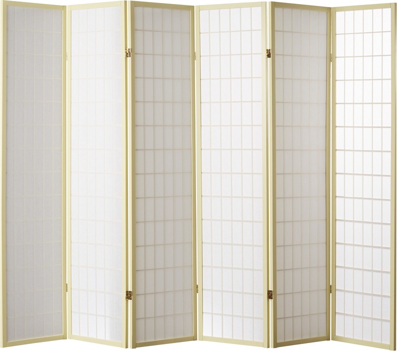 Alex 102'' W 6 - Panel Folding Room Divider