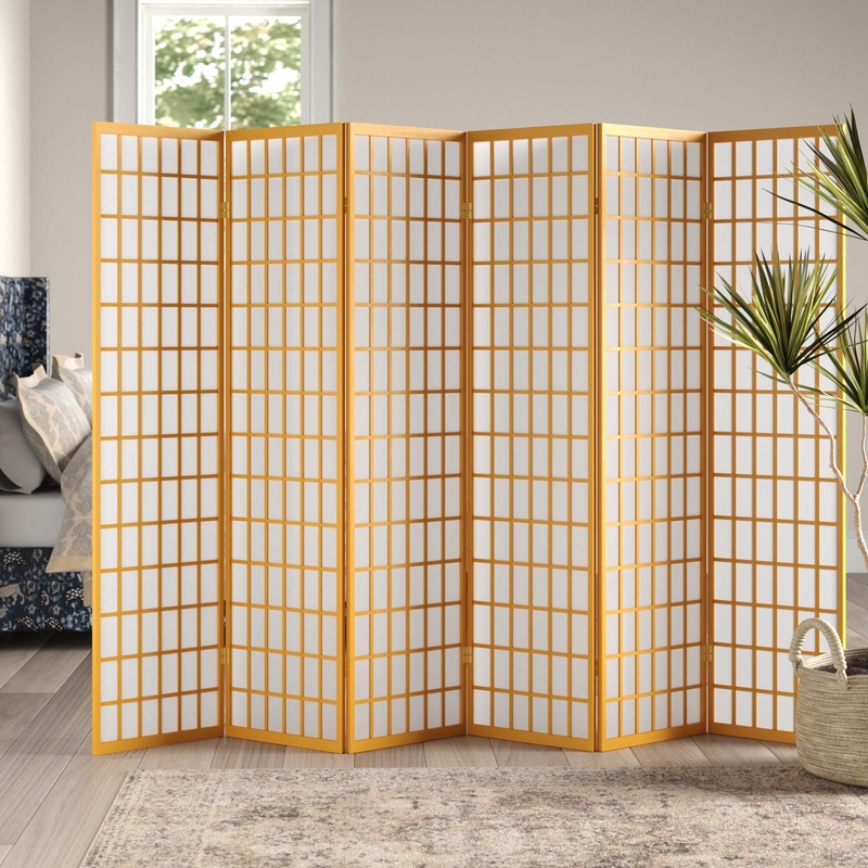 Alex 102'' W 6 - Panel Folding Room Divider
