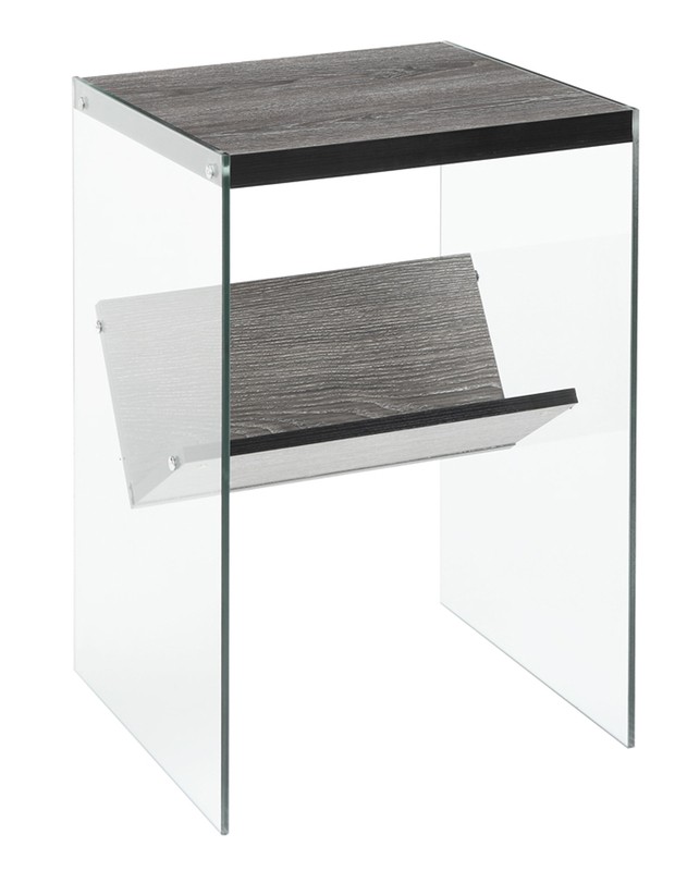 Allionna 23.75'' Tall Sled End Table
