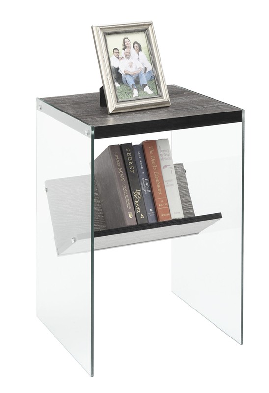 Allionna 23.75'' Tall Sled End Table