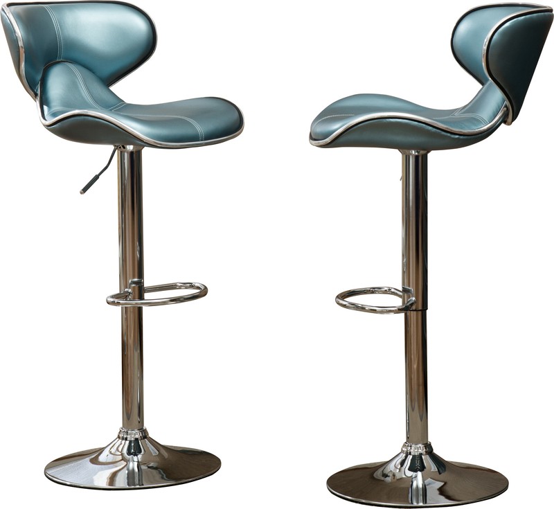 Allure Swivel Adjustable Height Bar Stool