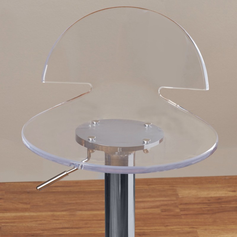 Allyza Swivel Adjustable Height Bar Stool