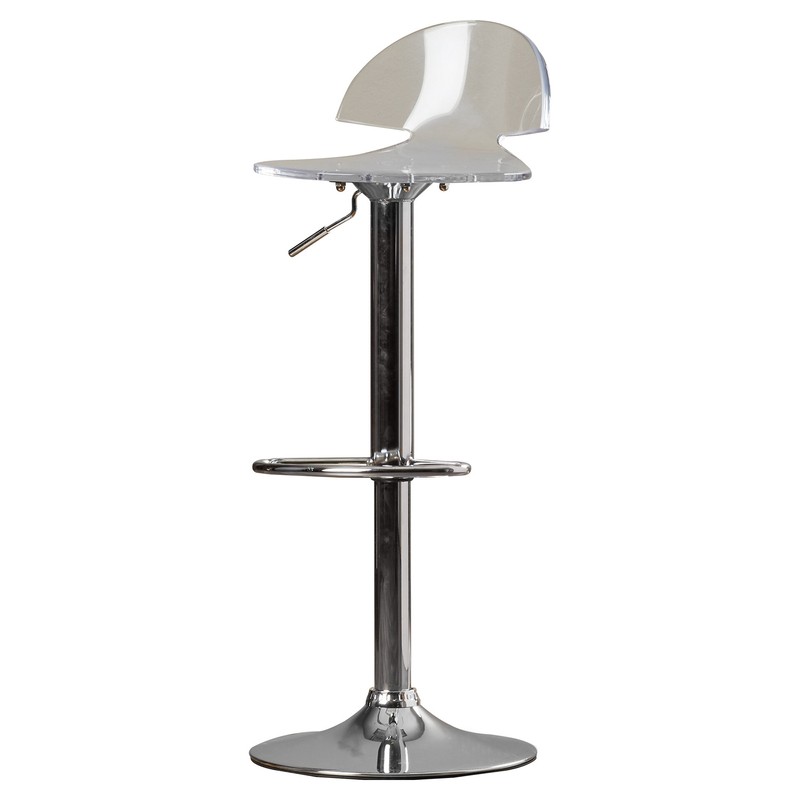Allyza Swivel Adjustable Height Bar Stool