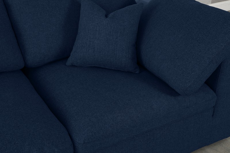 Amillya 119" Wide Reversible Modular Corner Sectional with Ottoman