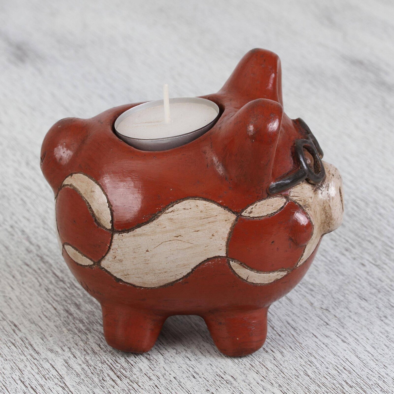 Animated Pottery Candle Holder