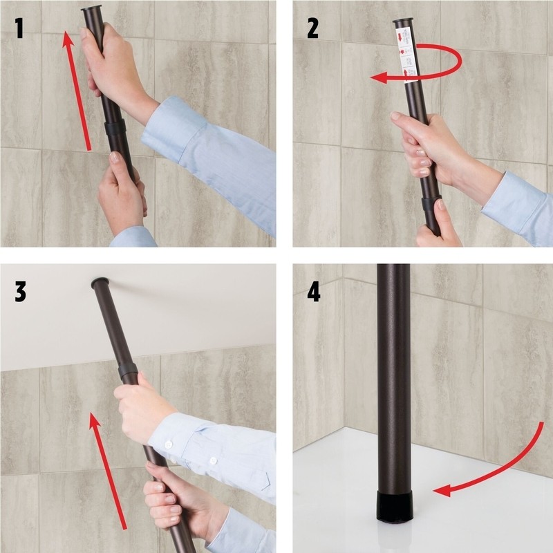 Anshdeep Tension Pole Shower Caddy