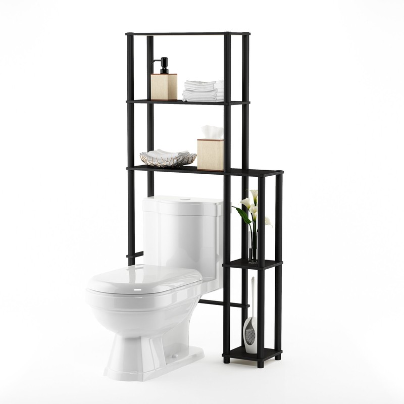 Antonucci 31.1'' W x 65.1'' H x 9'' D Over-The-Toilet Storage