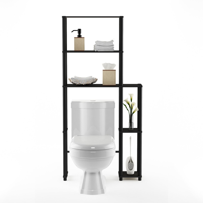 Antonucci 31.1'' W x 65.1'' H x 9'' D Over-The-Toilet Storage
