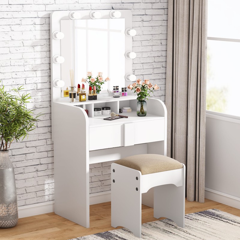 Baldon Vanity Set with Mirror
