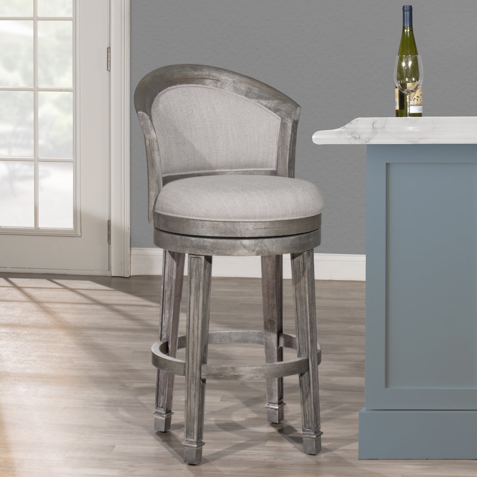 Bar Stools with Round Forms