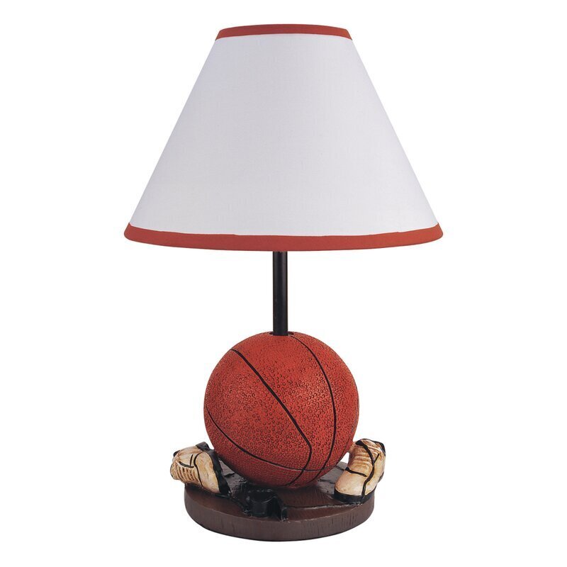 Basketball Lamp with Ceramic Base 