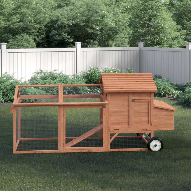 Bayer Chicken Coop with Chicken Run For Up To 6 Chickens