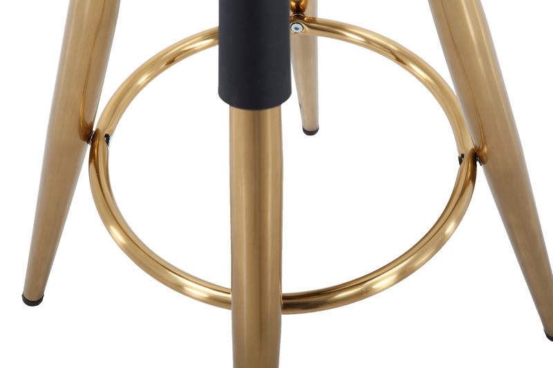 Beaudry Swivel Adjustable Height Bar Stool