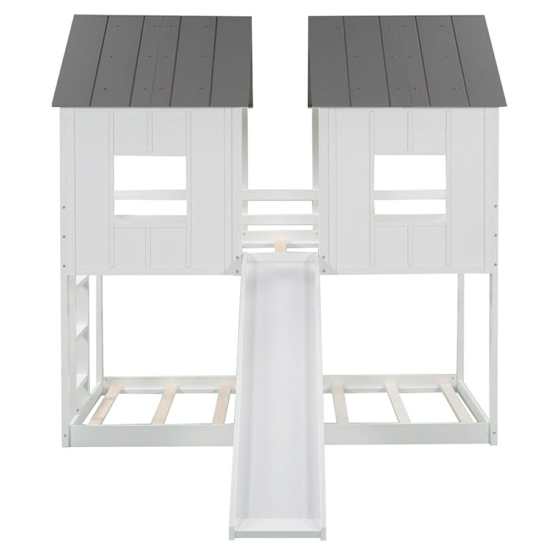 Belchertown Twin Over Twin Standard Bunk Bed by Harper Orchard