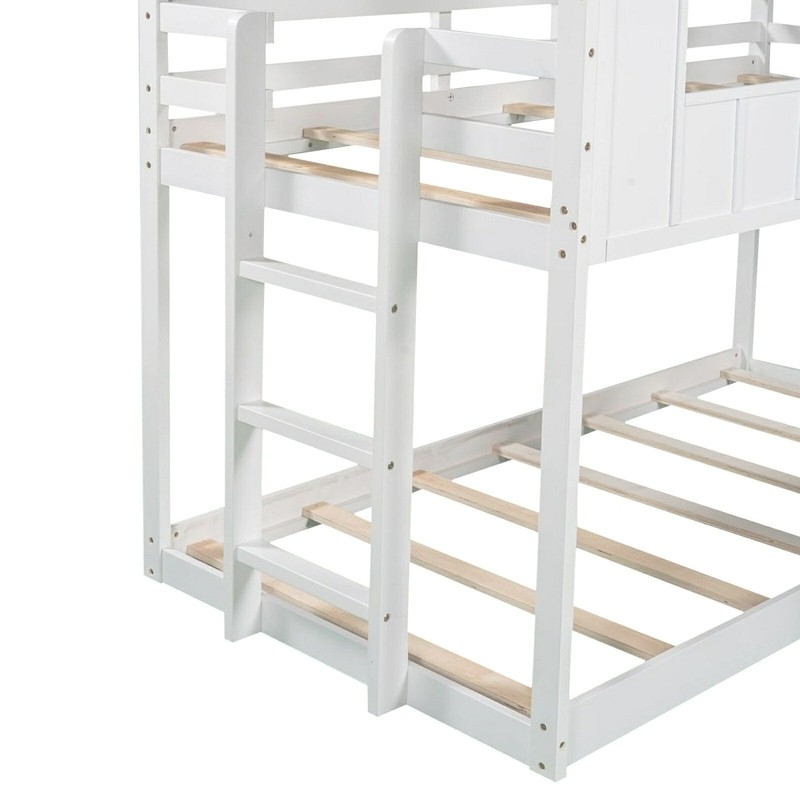 Belchertown Twin Over Twin Standard Bunk Bed by Harper Orchard