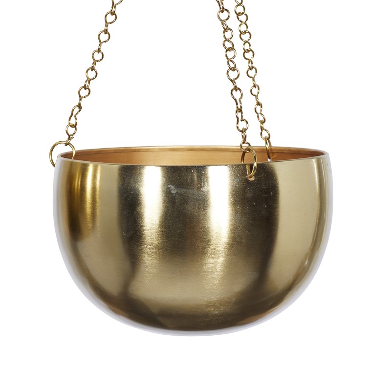 Benally 2 - Piece Iron Hanging Planter Set