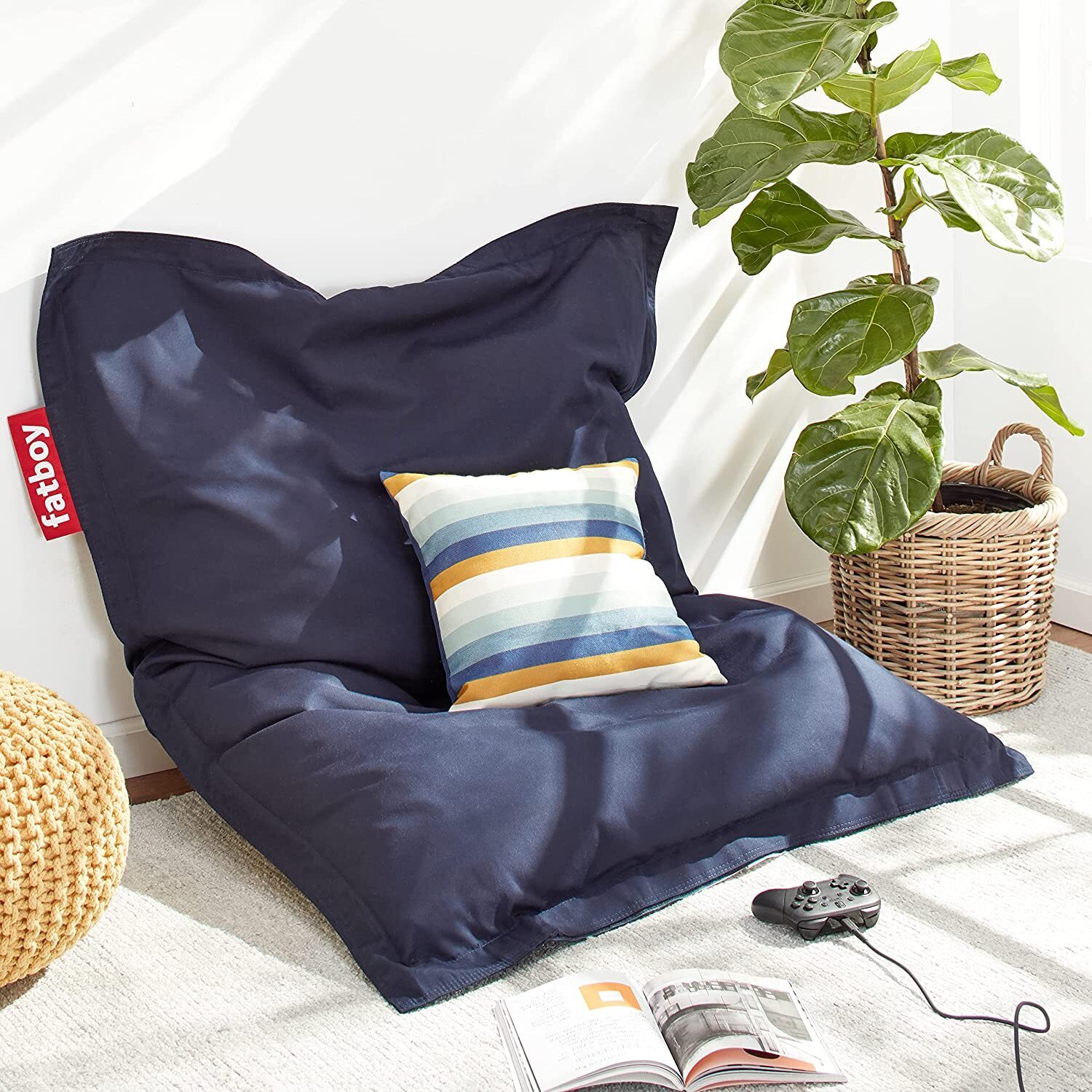 Waterproof Bean Bag Cover Floor Cushion Pillow Sofa Garden Indoor Outdoor Hom 