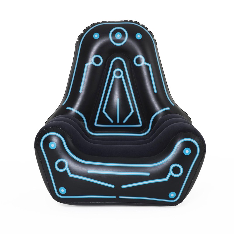 Bestway Mainframe Comfy Inflatable Lounger Gaming Chair Armchair For Kids/Adults