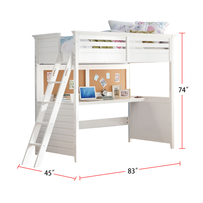 Wood Bunk Bed With Desk Underneath - Ideas on Foter