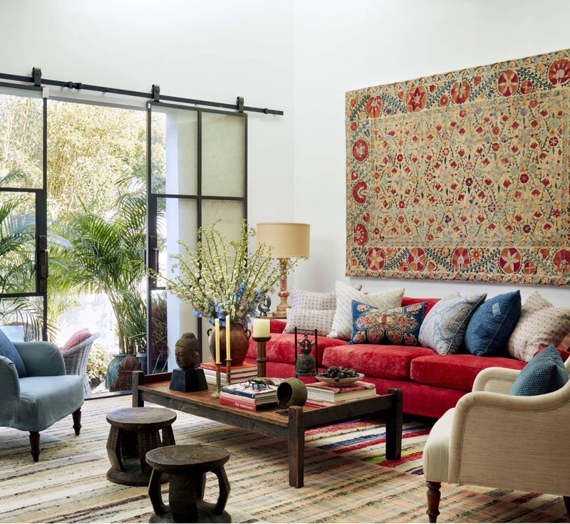 35 Modern Boho Living Room Ideas for Creative Carefree Vibes - Foter