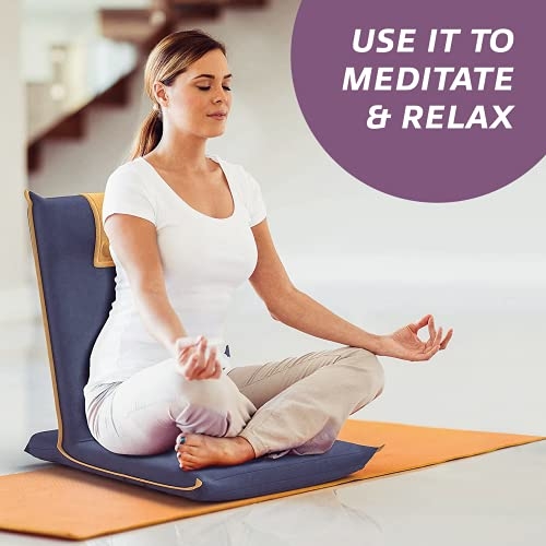 Sale Meditation and Yoga Mat Chair Padded Supported Floor Cushion