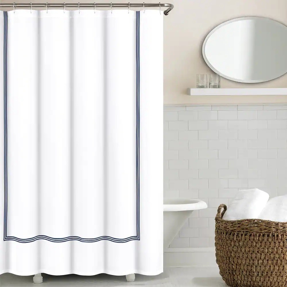 Border Style Shower Curtain