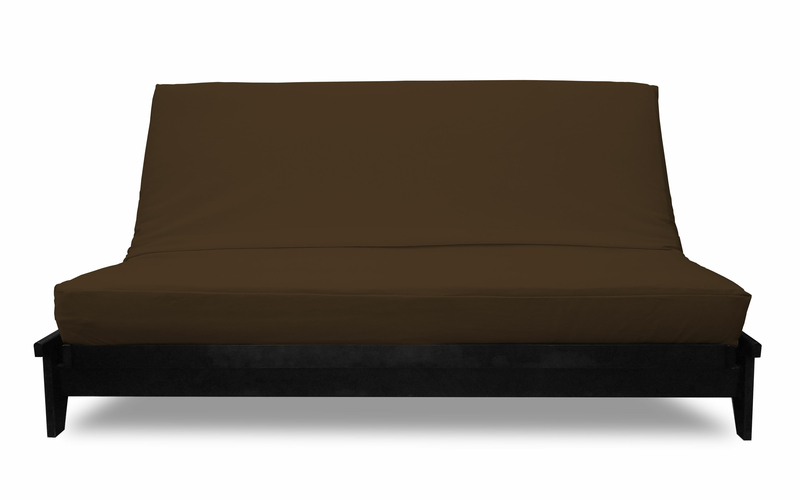 Box Cushion Twill Futon Slipcover