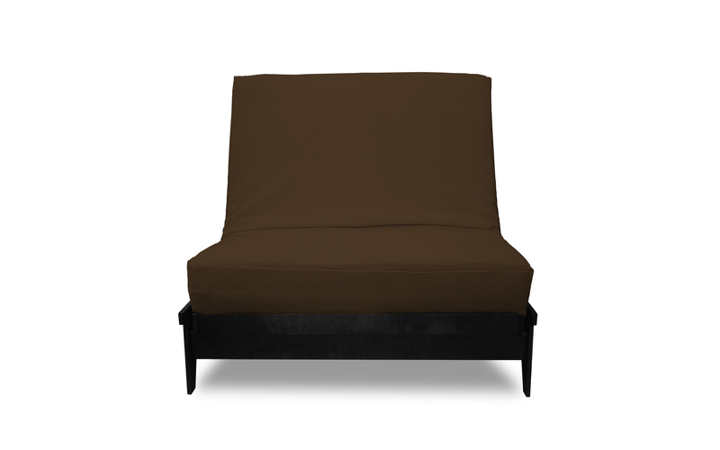 Box Cushion Twill Futon Slipcover