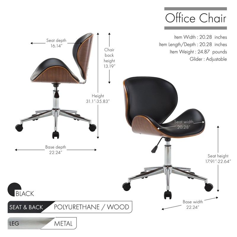 Bradford Upholstered Task Chair