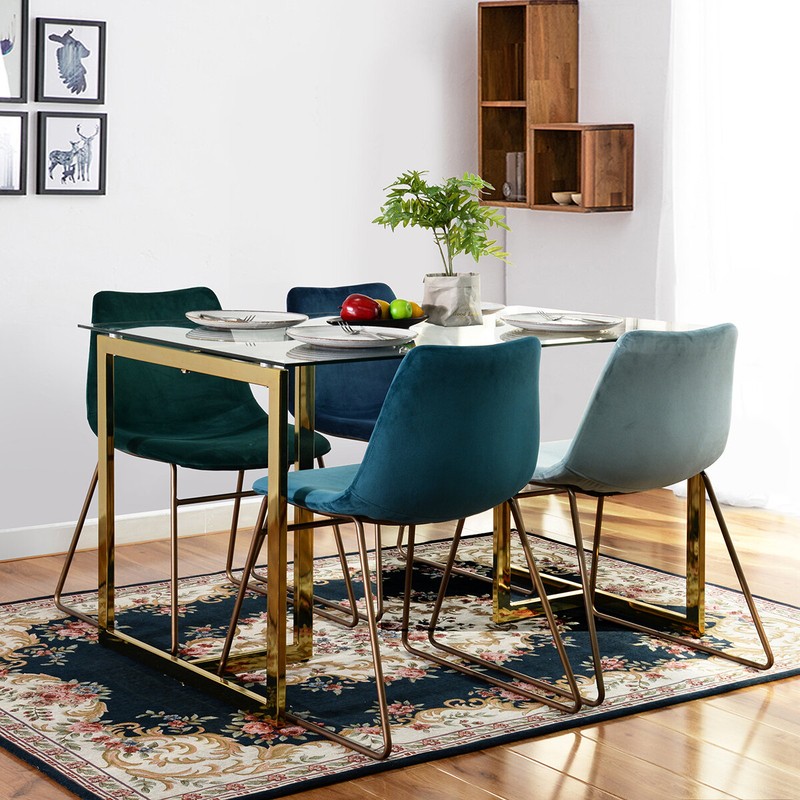 Braelyn 47.2'' Iron Dining Table