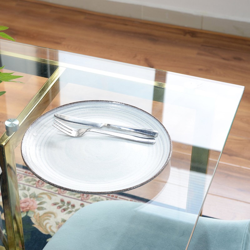 Braelyn 47.2'' Iron Dining Table