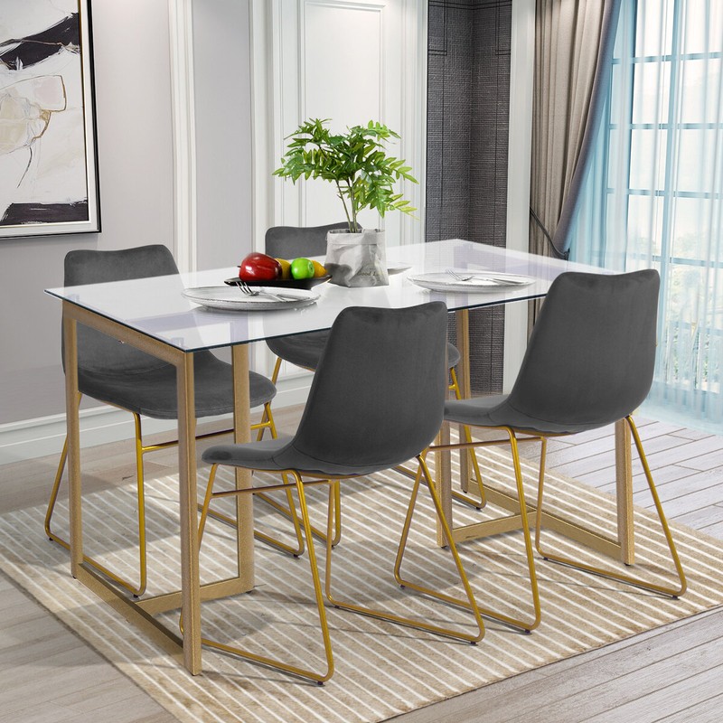 Braelyn 47.2'' Iron Dining Table