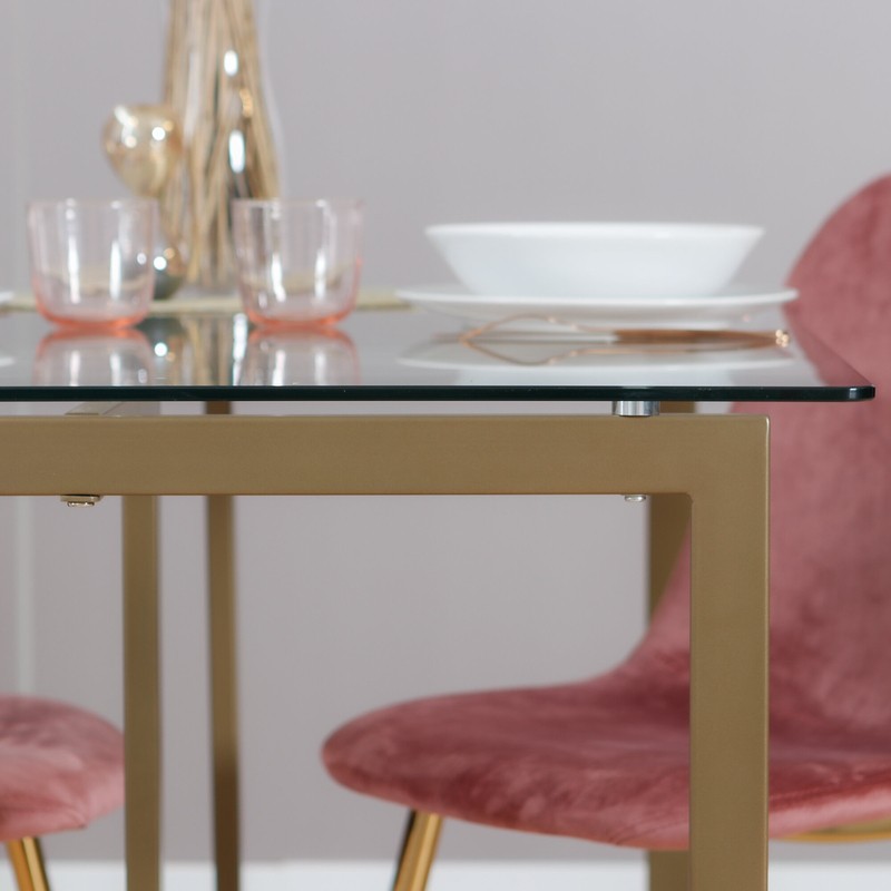 Braelyn 47.2'' Iron Dining Table