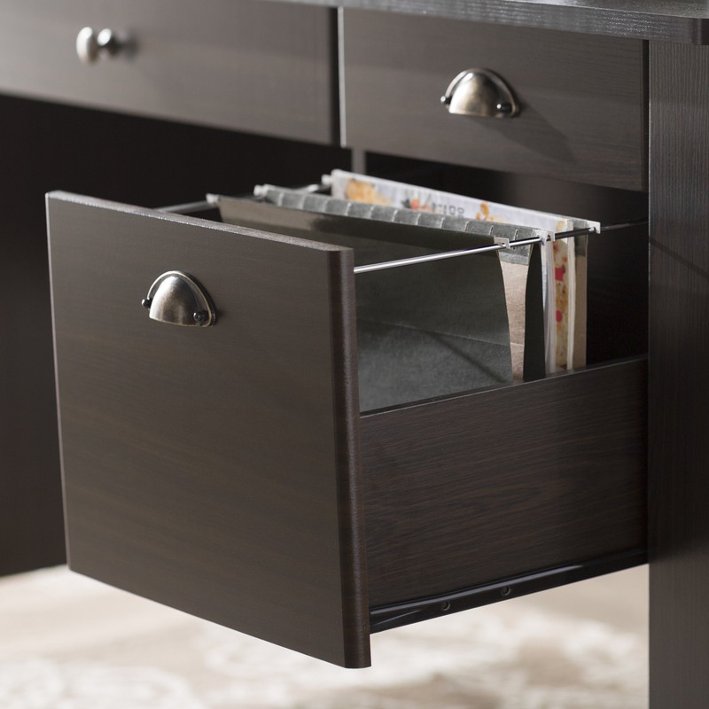 Braesen Executive Desk with Hutch