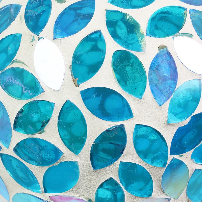 Bray Solar Mosaic Glass Ball Garden Stake