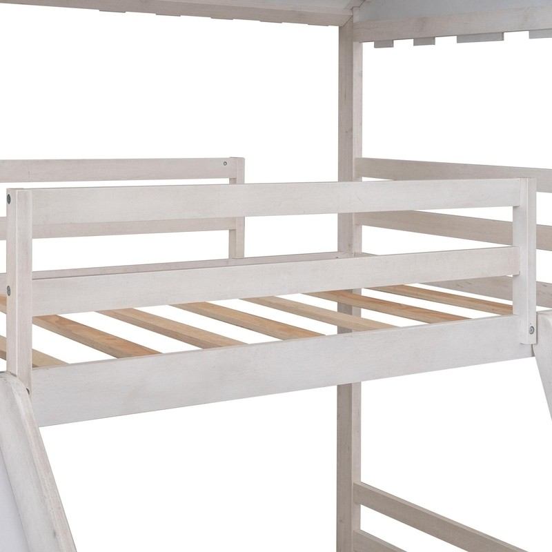 Brenner Twin Over Twin Solid Wood Standard Bunk Bed by Harper Orchard