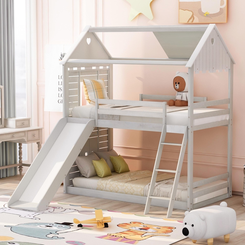 Bunk Bed With Slide - Ideas On Foter