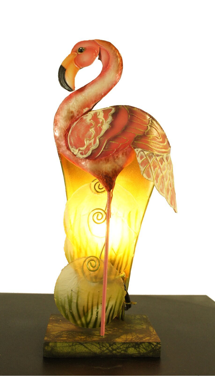 Bright Flamingo Lamp