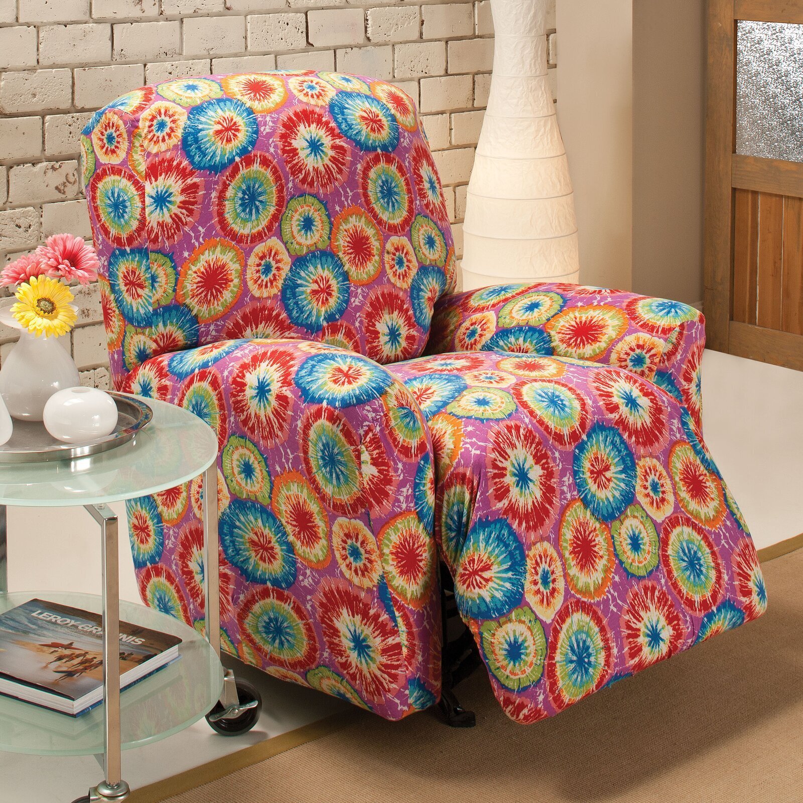 Bright Large Recliner Cover