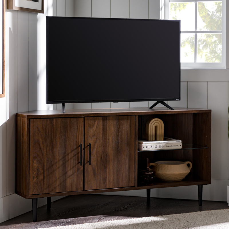Bulhary Corner TV Stand for TVs up to 55"